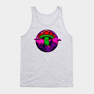 UFO Mushroom Tank Top